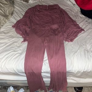 Free people lounge set!